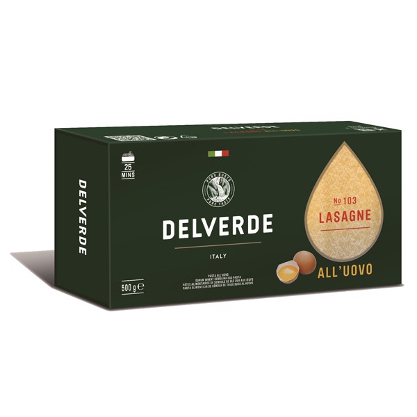 デルヴェルデ(Delverde) ラザニア 卵入り