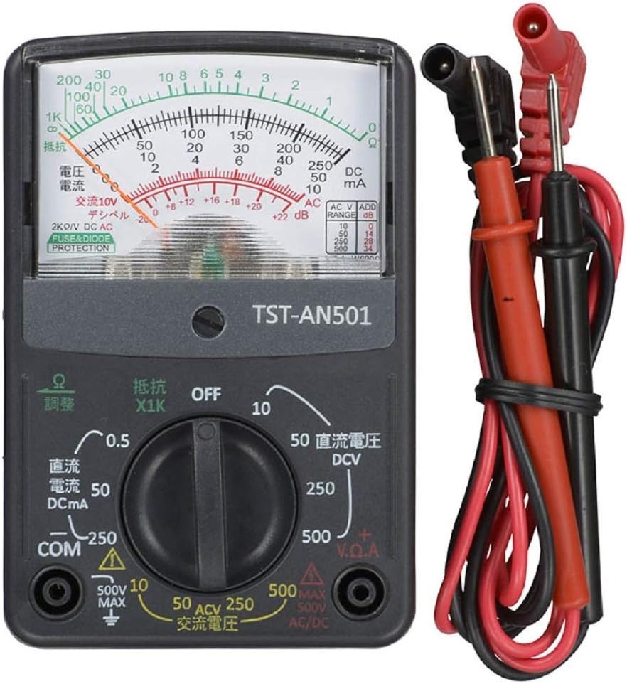 オーム電機(OHM) アナログテスター 多機能タイプ TST-AN501 08-1286