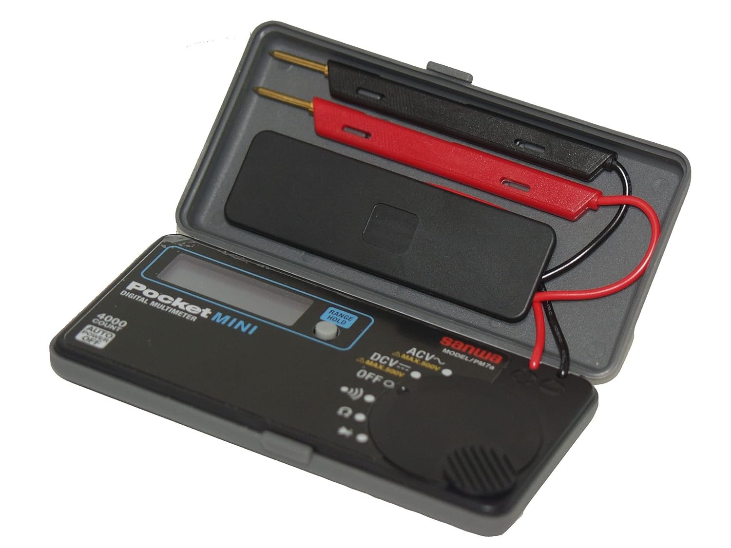 三和電気(SANWA) デジタルマルチメータ ケース一体型最小サイズ PM7a