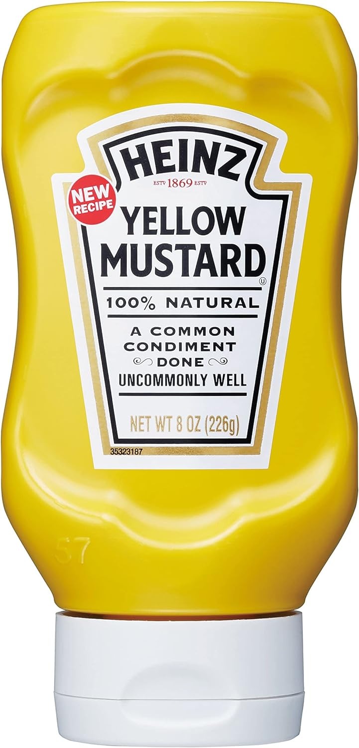 ハインツ (Heinz) イエローマスタード 逆さボトル