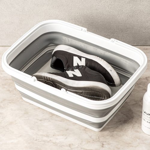 ニトリ 靴が洗えるタタメルバケツ 15L