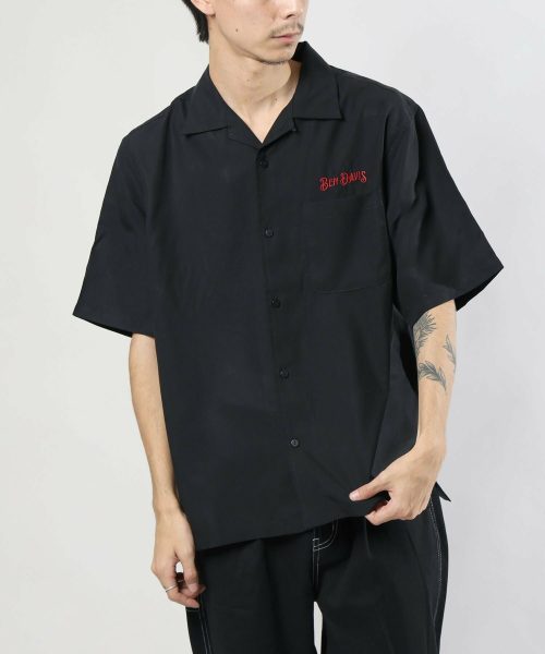ベンデイビス(BEN DAVIS) CUT HOUSE O/C SS SHIRT