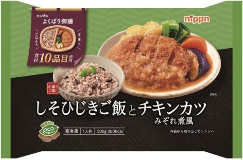 ニップン(nippn) よくばり御膳 しそひじきご飯とチキンカツみぞれ煮風