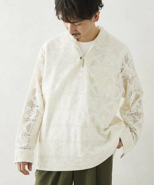 ジャーナルスタンダード レリューム(JOURNAL STANDARD relum) スキッパーレース ループシャツ