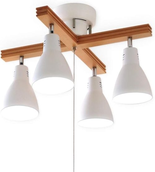 アイリスオーヤマ(IRIS OHYAMA) 4灯シーリングライト クロスタイプ PCL-CW401