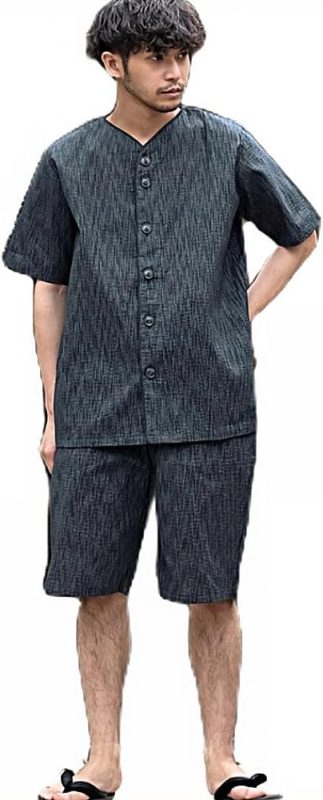 シルバーバレット(SILVER BULLET) オーガニック甚平ボタンタイプ