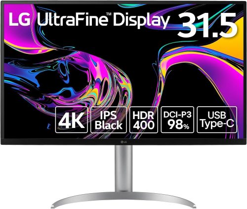 LGエレクトロニクス(LG Electronics) 31.5インチ 4Kモニター 32UQ850V-W 2024