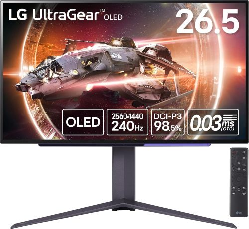 LGエレクトロニクス(LG Electronics) 26.5インチ ゲーミングモニター UltraGear 27GS95QE-B 2024