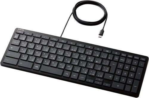 エレコム(ELECOM) WWCB認証 抗菌 有線キーボード TK-CB01UPK