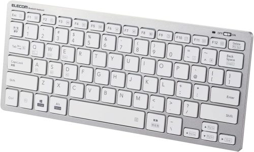 エレコム(ELECOM) Bluetoothミニキーボード TK-FBP102SV