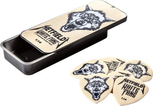 ジムダンロップ(JIM DUNLOP) HETFIELD'S WHITE FANG PICK TIN 1.14MM PH122T114