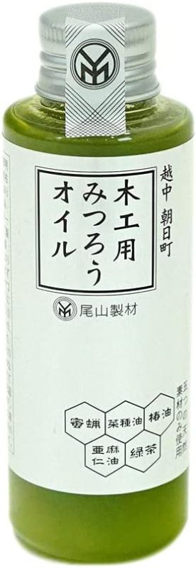 尾山製材 木工用みつろうオイル