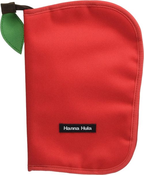 ハンナフラ(Hanna Hula) 母子手帳ケース Lサイズ アップル CPBO-08-L
