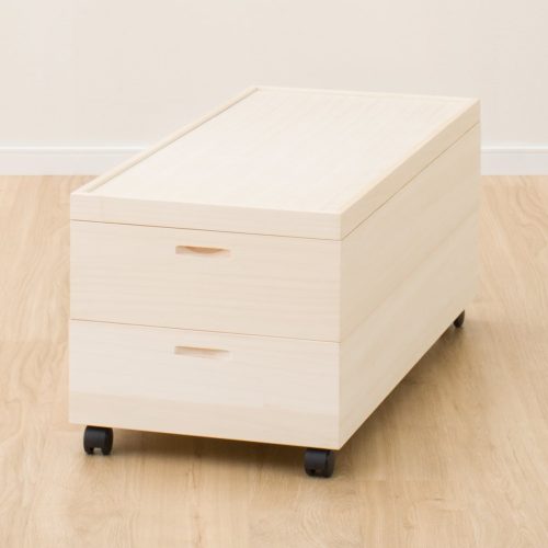 ニトリ(NITORI) キャスター付き桐重ね盆 MR-C 0500874