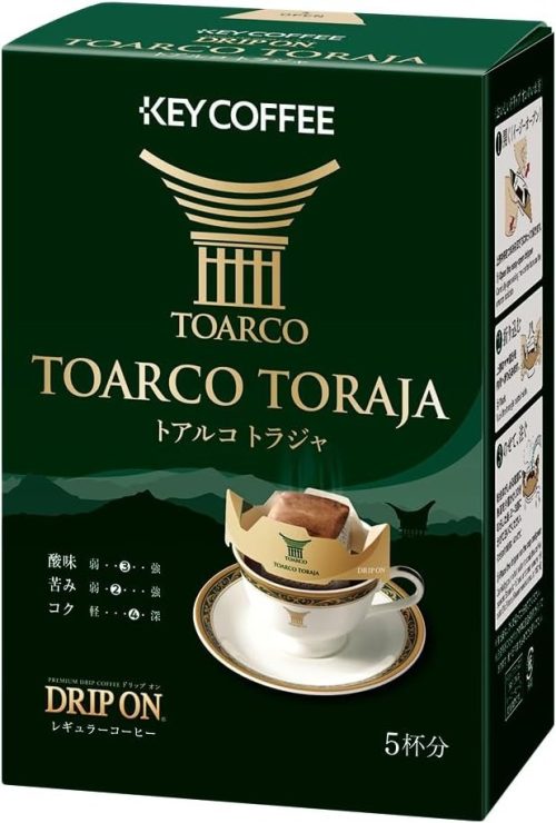 キーコーヒー ドリップ オン トアルコ トラジャ