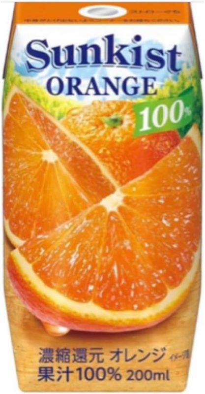 森永乳業 サンキスト(Sankist) 100%オレンジ