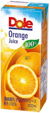 雪印メグミルク ドール(Dole) オレンジ 100%