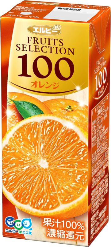 エルビー(LB) FRUITS SELECTION オレンジ100