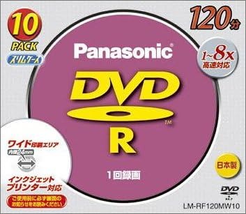 パナソニック(Panasonic) DVD-Rディスク(10枚パック) LM-RF120MW10 2006