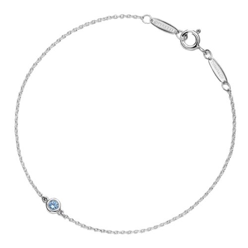 ティファニー(Tiffany&Co.) カラー バイ ザ ヤード アクアマリン ブレスレット