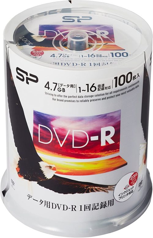 シリコンパワー(Silicon-Power) データ用DVD-R 16倍速 SPDR47PWC 2018