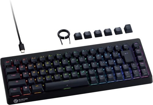 エレコム(ELECOM) ゲーミングキーボード V custom VK600A 2023