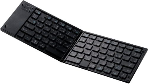 エレコム(ELECOM) タッチパッド搭載ワイヤレスBluetoothキーボード TK-FLP01PBK 2016