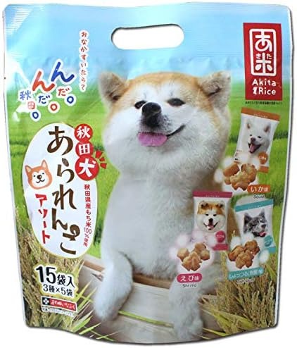 秋田いなふく米菓 秋田犬あられんこアソート
