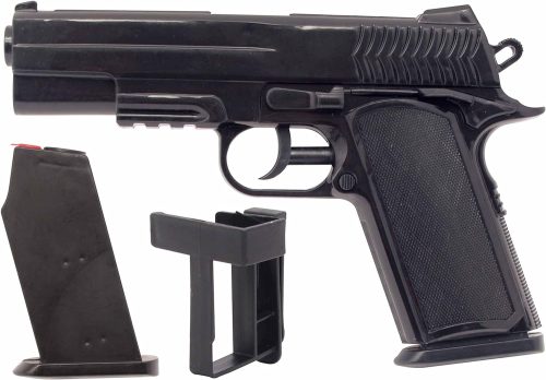 池田工業社(IKEDA Kougyo-Sha) ウォーターガン ブラックガバメント マガジンクリップ付き