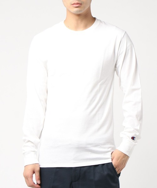 チャンピオン(Champion) クルーネック ビッグシルエット コットン ロンT