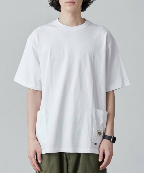 コーエン(coen) USAコットンガーデンポケットTシャツ