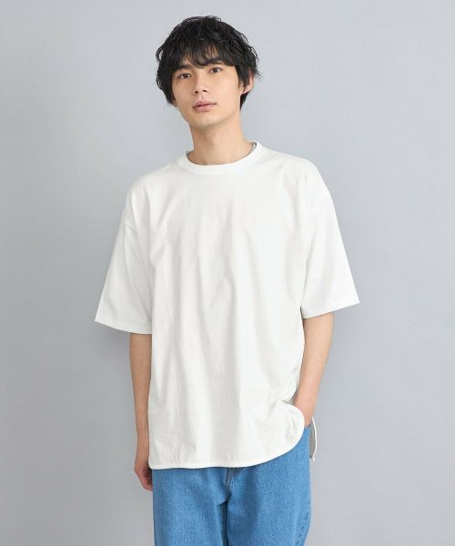 コーエン(coen) レイヤードラウンドヘムTシャツ