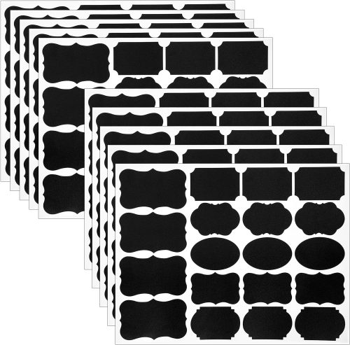 Wisdompro 黒板ラベル ラベルステッカー