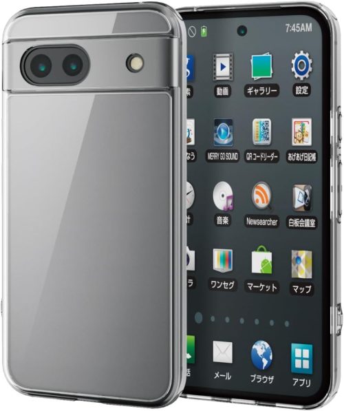 エレコム(ELECOM) Google Pixel 8a ハイブリッドケース PM-P241HVCKCR 2024