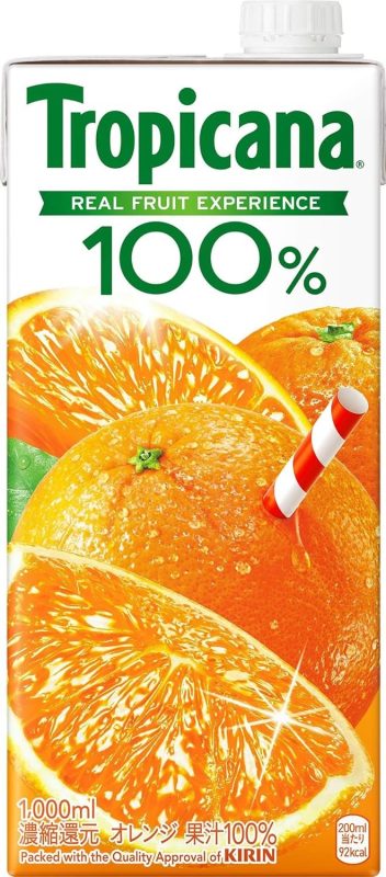 トロピカーナプロダクツ 100%オレンジ