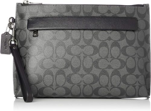 コーチ(COACH) キャリーオール ポーチ・シグネチャー キャンバス