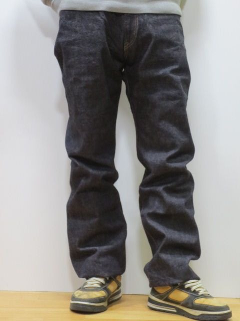 桃太郎ジーンズ(MOMOTARO JEANS) G014-MZ 銅丹特濃 スリムテーパードジッパーフライ