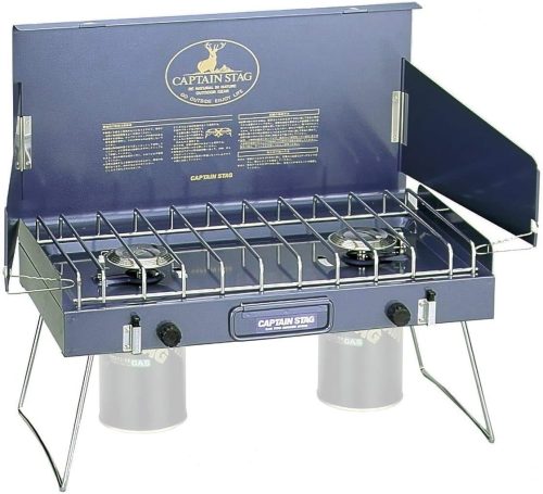 キャプテンスタッグ(CAPTAIN STAG) ステイジャー コンパクトガスツーバーナーコンロ M-8249