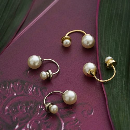 アノー(ANOH) パールフックマグネットピアス