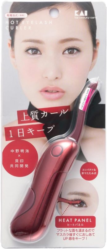 貝印 ホットアイラッシュカーラー グラマラスレッド KQ0342