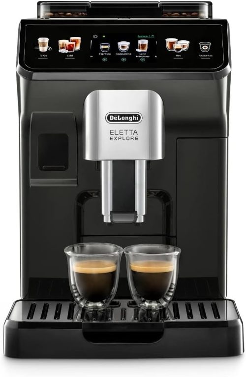 デロンギ(DeLonghi) デロンギ エレッタ エクスプロア 全自動コーヒーマシン ECAM45055G 2023