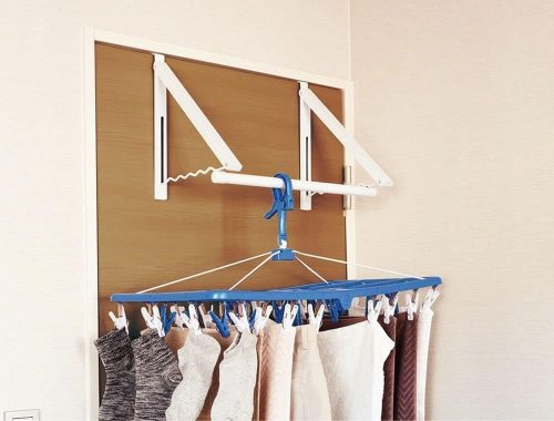 富士商(Fujisho) 折りたたみ式 ドアスペースハンガー F8257