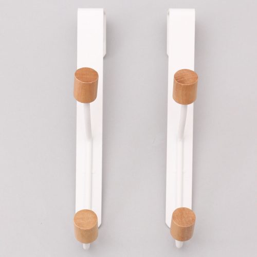 ニトリ(NITORI) ドアハンガー トヴァー 1連 2個組 ホワイト 8470601