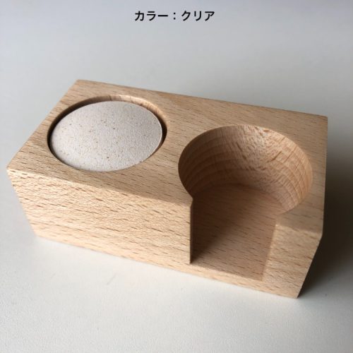ピュアリフレ(PURE REFRE) 珪藻土アロマプレート ウッドブロックセット