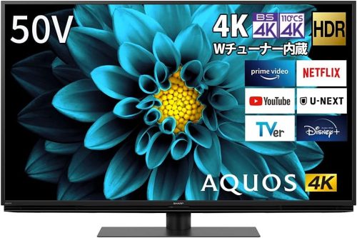 シャープ(SHARP) 4K液晶テレビ AQUOS 4T-C50DL1 2021