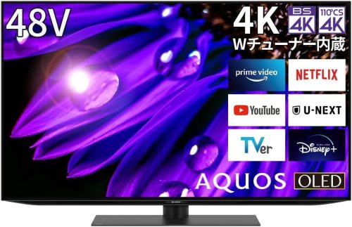 シャープ(SHARP) 4K有機ELテレビ 4T-C48EQ2 2022