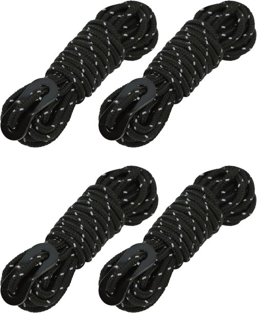 ヴァストランド(VASTLAND) 自在ロープ 直径4mm×長さ4m 4本セット VL-RTA-4L