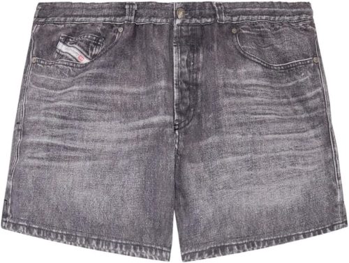 ディーゼル(DIESEL) Mid-length swim shorts with denim print Bmbx-Ken-37