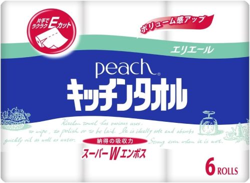 大王製紙(Daio Paper) エリエール ピーチ キッチンタオル 50カット