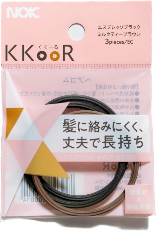 NOK KKOOR くくーる ヘアゴム シリコーンゴム